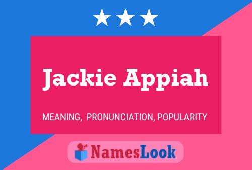 ملصق اسم Jackie Appiah