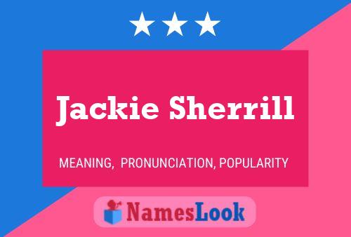 ملصق اسم Jackie Sherrill