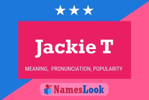 ملصق اسم Jackie T