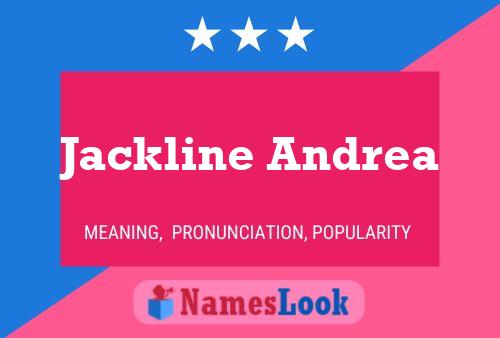 ملصق اسم Jackline Andrea