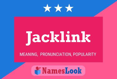 ملصق اسم Jacklink