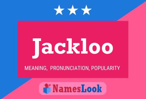 ملصق اسم Jackloo