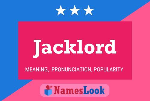 ملصق اسم Jacklord