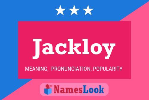 ملصق اسم Jackloy