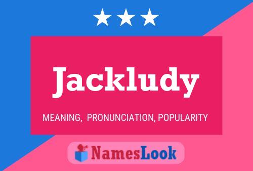 ملصق اسم Jackludy