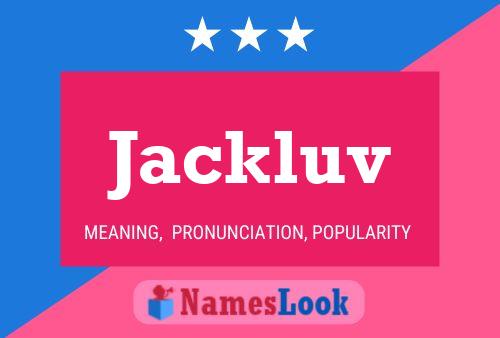 ملصق اسم Jackluv