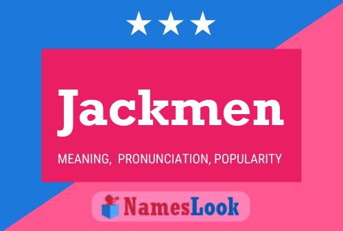 ملصق اسم Jackmen