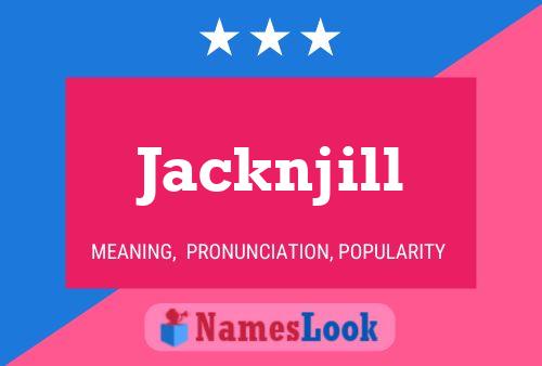 ملصق اسم Jacknjill