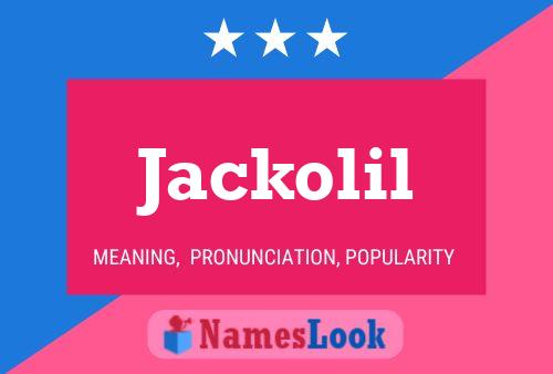 ملصق اسم Jackolil