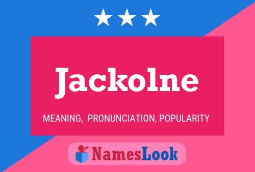 ملصق اسم Jackolne