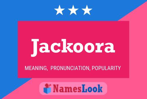 ملصق اسم Jackoora