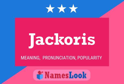 ملصق اسم Jackoris