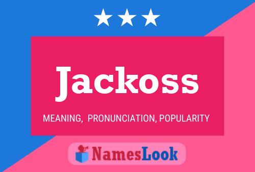 ملصق اسم Jackoss