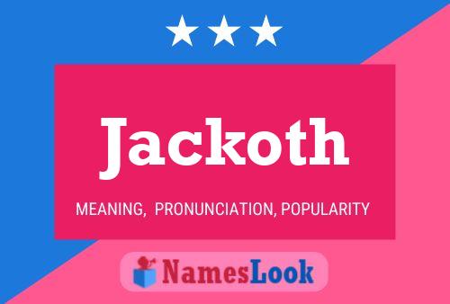 ملصق اسم Jackoth