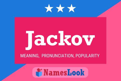 ملصق اسم Jackov