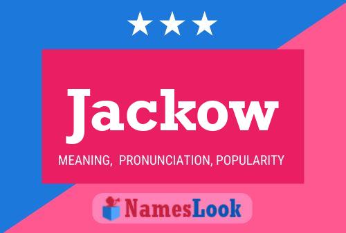 ملصق اسم Jackow