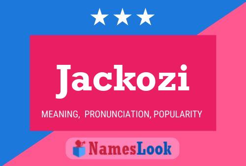 ملصق اسم Jackozi