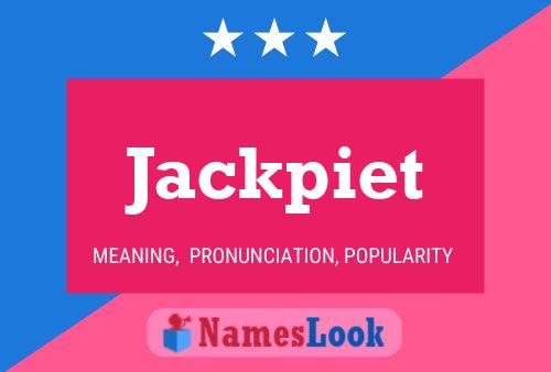 ملصق اسم Jackpiet