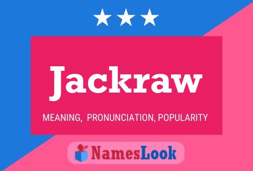 ملصق اسم Jackraw