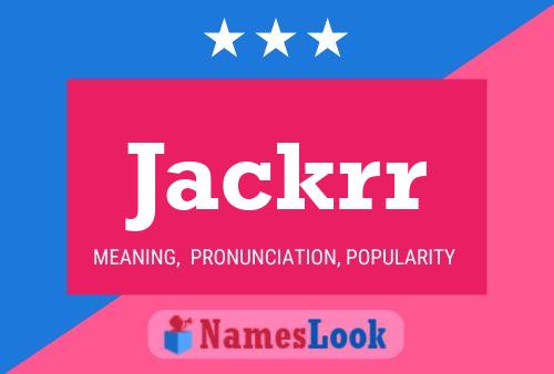 ملصق اسم Jackrr