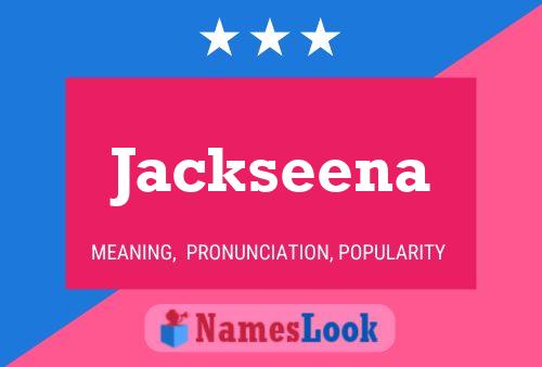 ملصق اسم Jackseena