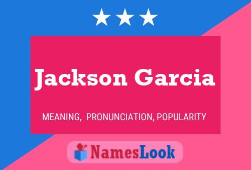 ملصق اسم Jackson Garcia