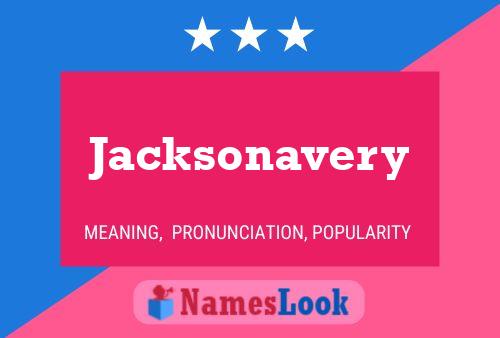 ملصق اسم Jacksonavery