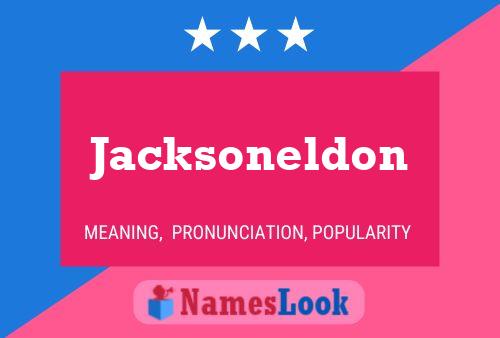 ملصق اسم Jacksoneldon