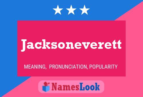 ملصق اسم Jacksoneverett