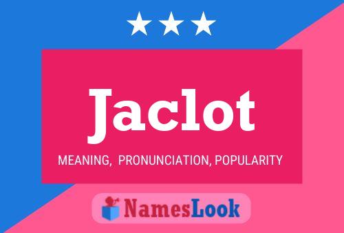 ملصق اسم Jaclot