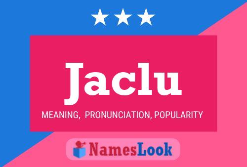 ملصق اسم Jaclu