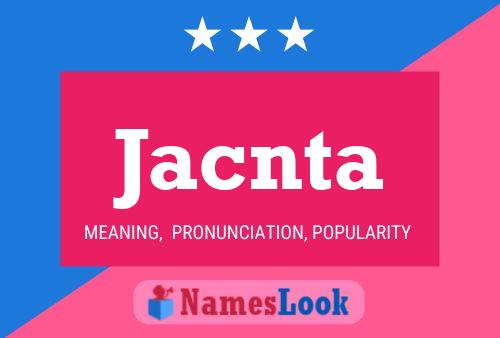 ملصق اسم Jacnta