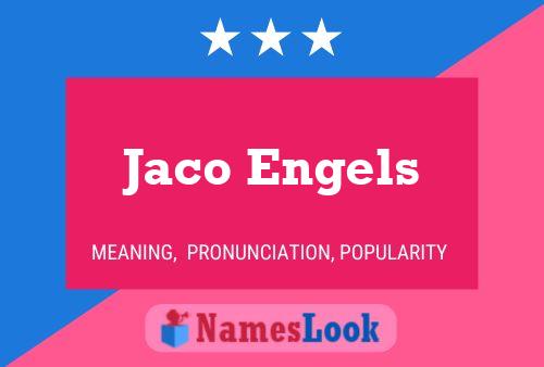 ملصق اسم Jaco Engels