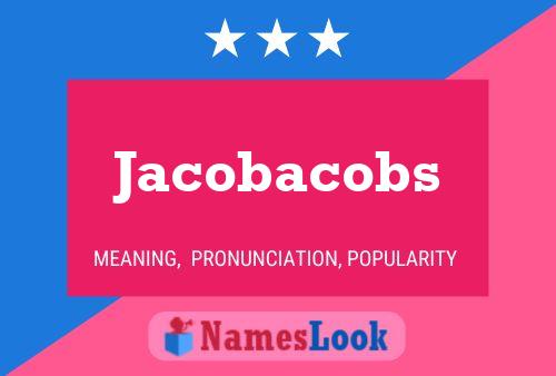 ملصق اسم Jacobacobs