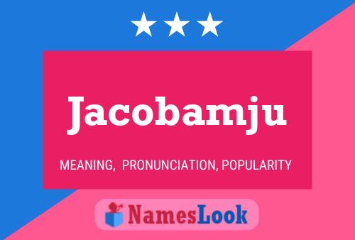 ملصق اسم Jacobamju