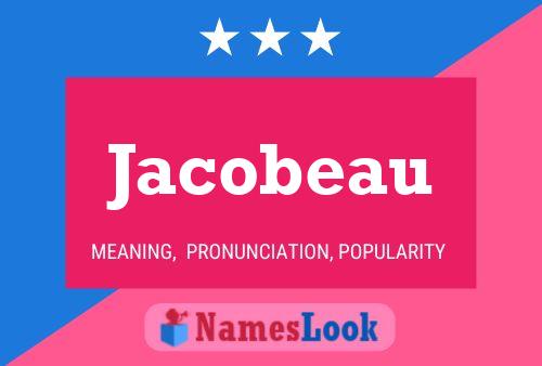 ملصق اسم Jacobeau