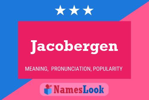 ملصق اسم Jacobergen