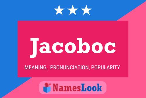 ملصق اسم Jacoboc