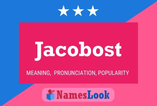 ملصق اسم Jacobost