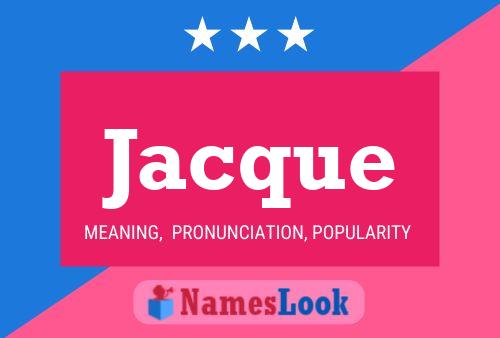 ملصق اسم Jacque