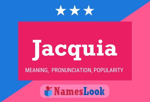 ملصق اسم Jacquia