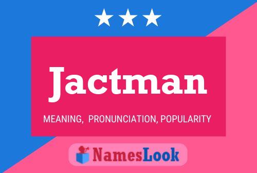 ملصق اسم Jactman