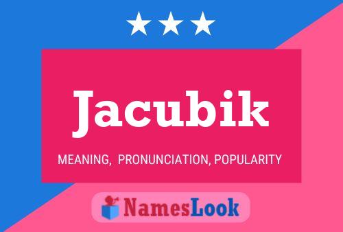 ملصق اسم Jacubik