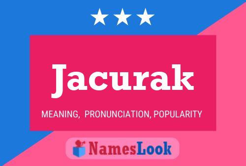 ملصق اسم Jacurak