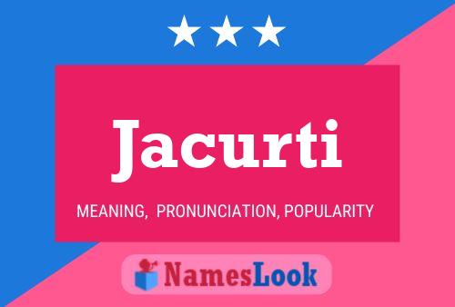 ملصق اسم Jacurti