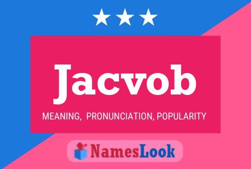 ملصق اسم Jacvob