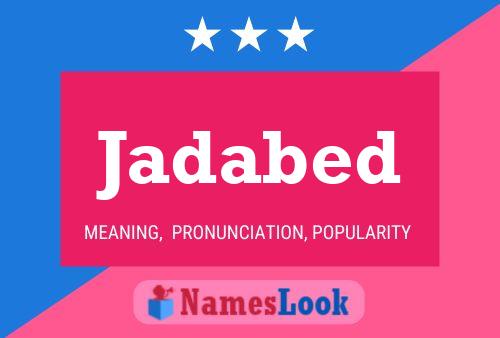 ملصق اسم Jadabed