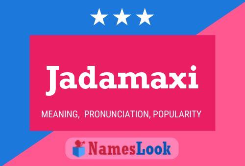 ملصق اسم Jadamaxi