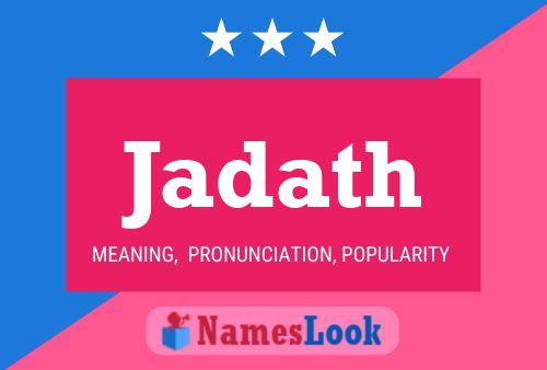 ملصق اسم Jadath