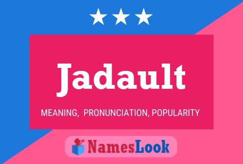 ملصق اسم Jadault